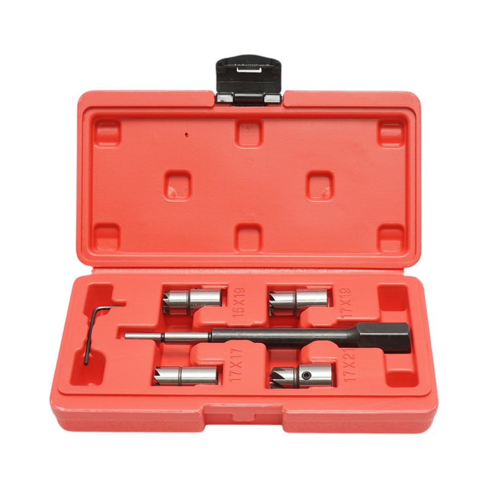 Injector seat cleaning cutter set 6 pieces Breckner Germany