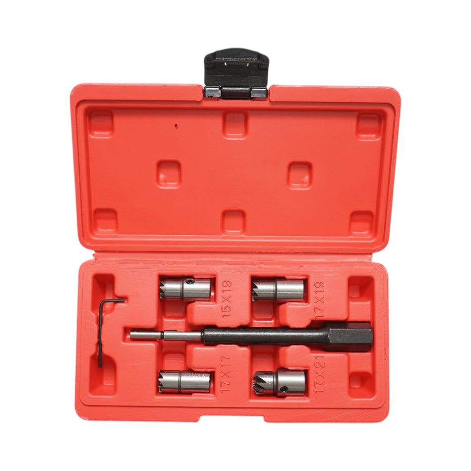 Injector seat cleaning cutter set 6 pieces Breckner Germany