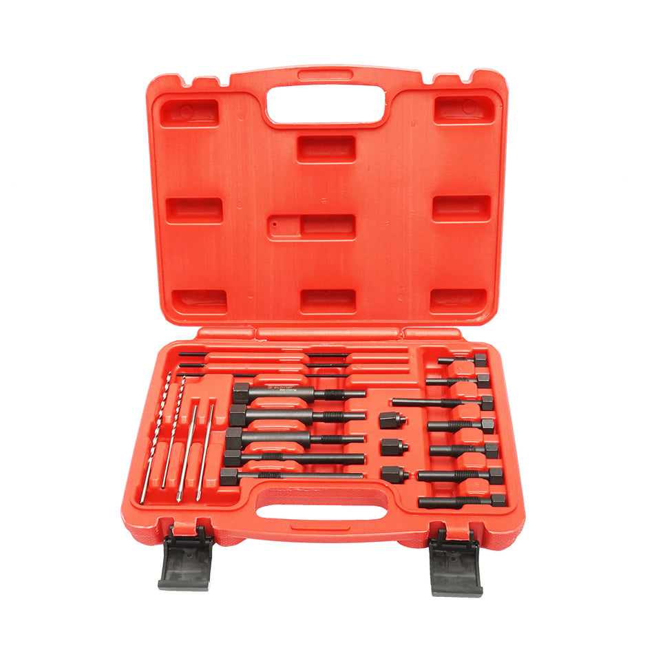 Glow plug extractor kit M8, M10 22 pieces Breckner Germany