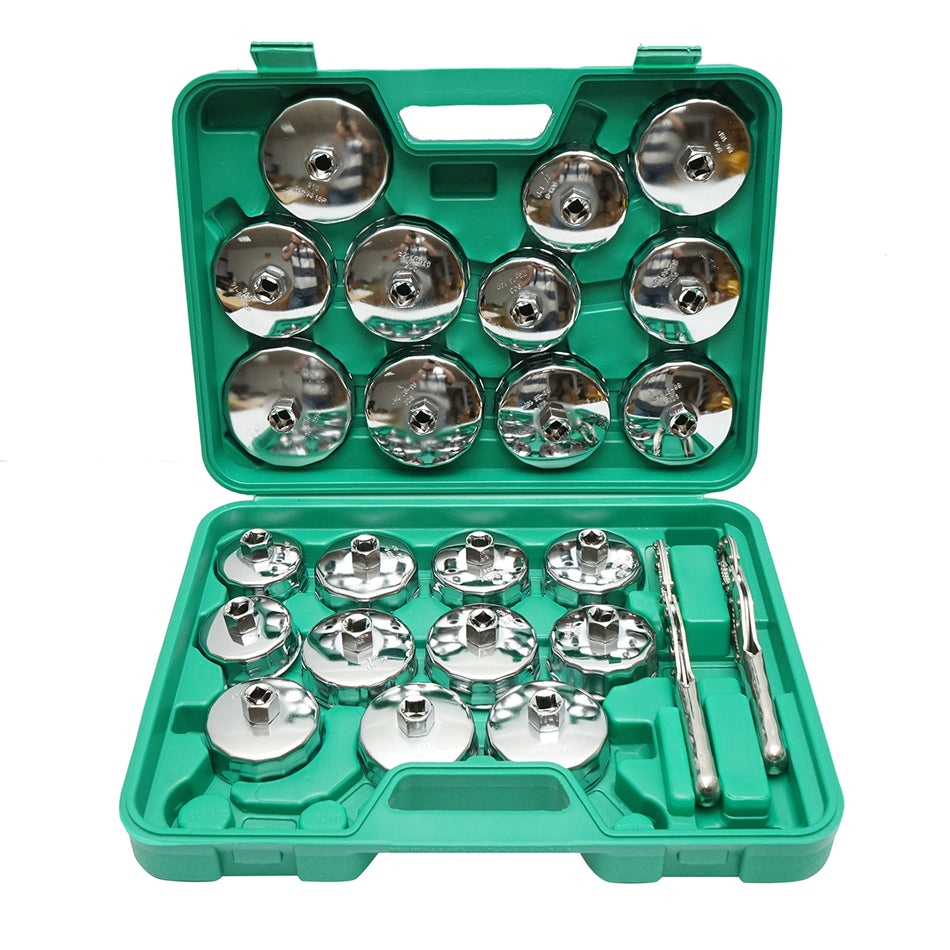 Oil Filter Wrench Set 24 Pieces Breckner Germany