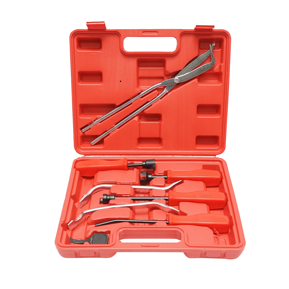 Universal brake shoe and drum assembly and disassembly kit, 8 pieces Breckner Germany