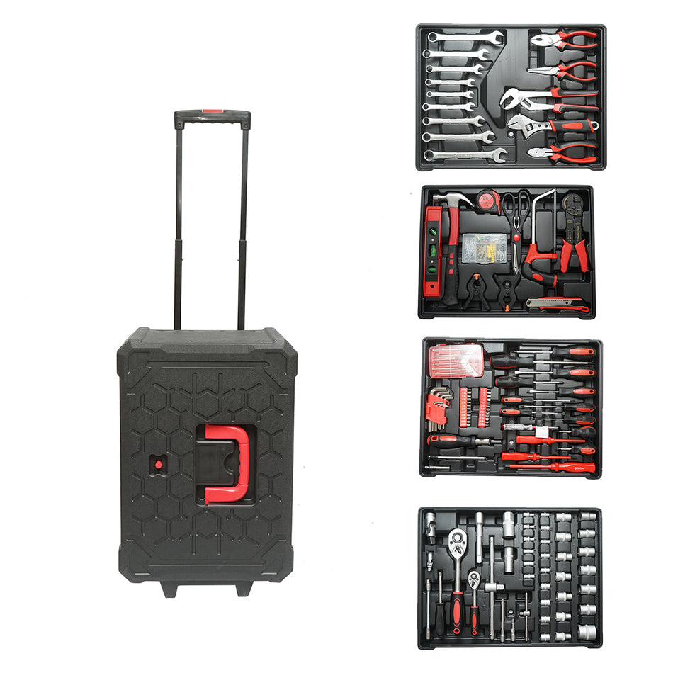 Combined tool kit trolley type