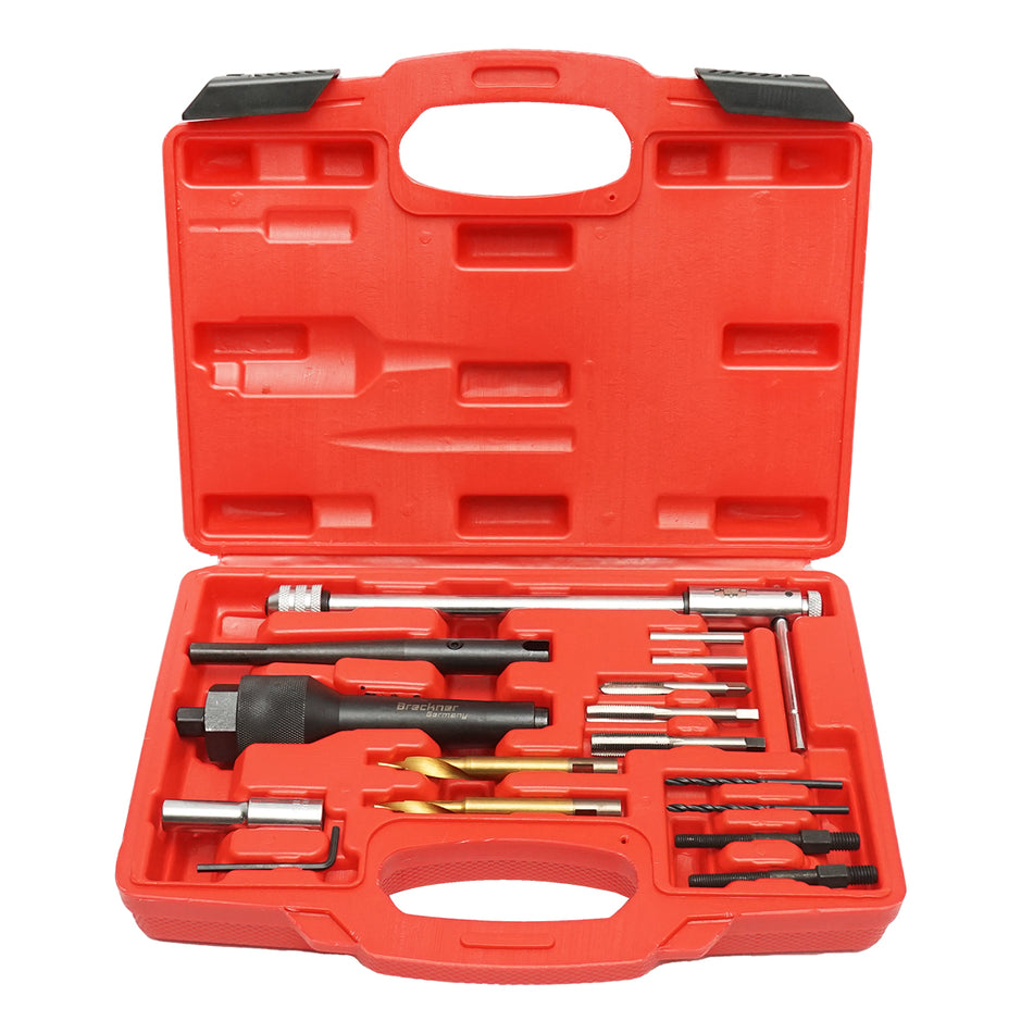 Glow Plug Thread Repair Kit and Extractor Breckner Germany