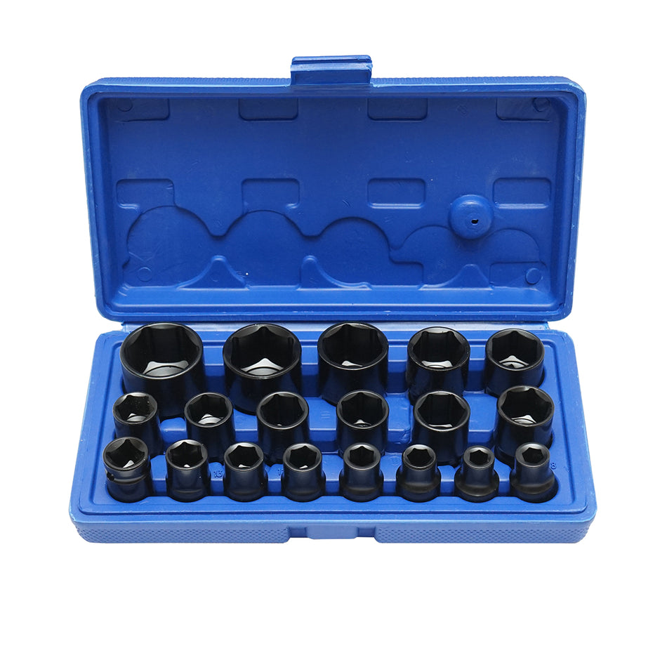 19-piece hexagonal socket wrench set Breckner Germany