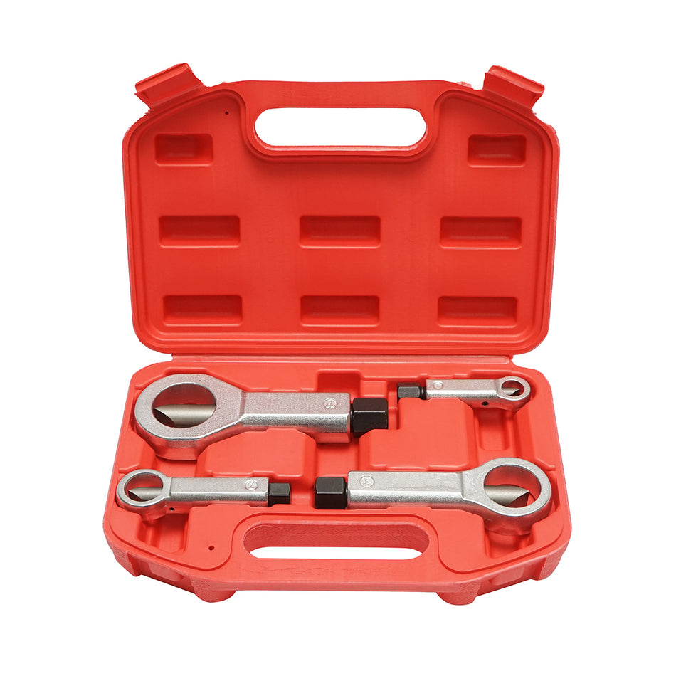 Set of devices for cutting and breaking stuck, seized, rusted nuts 9-27mm Breckner Germany