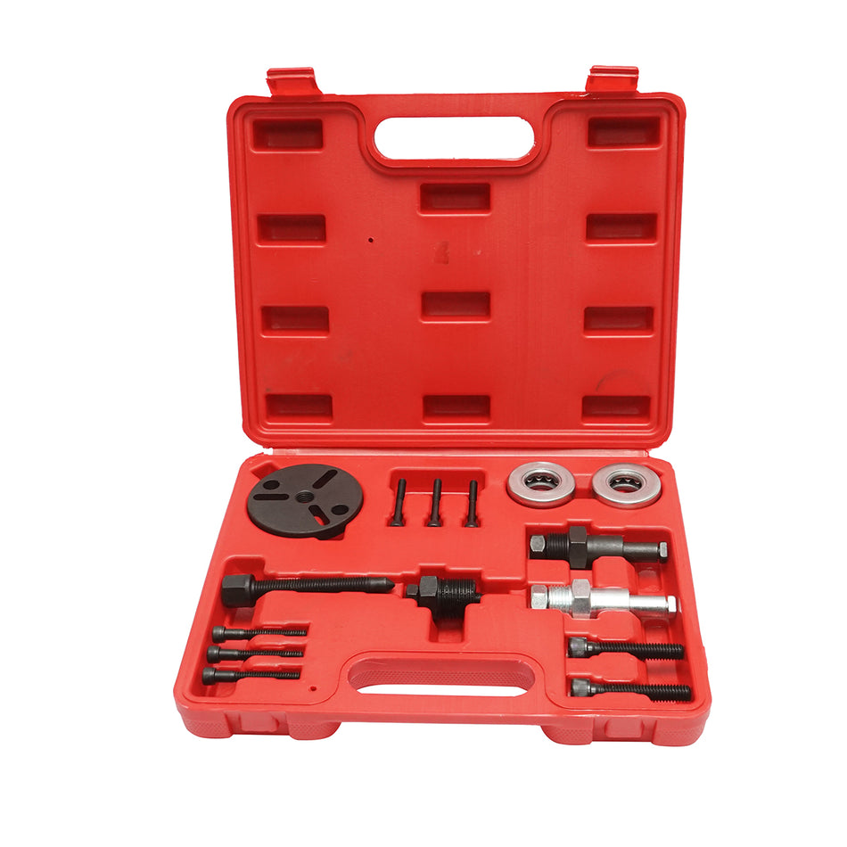 Clutch Bearing Puller Set for Air Conditioning Compressor 15 Pieces Breckner Germany