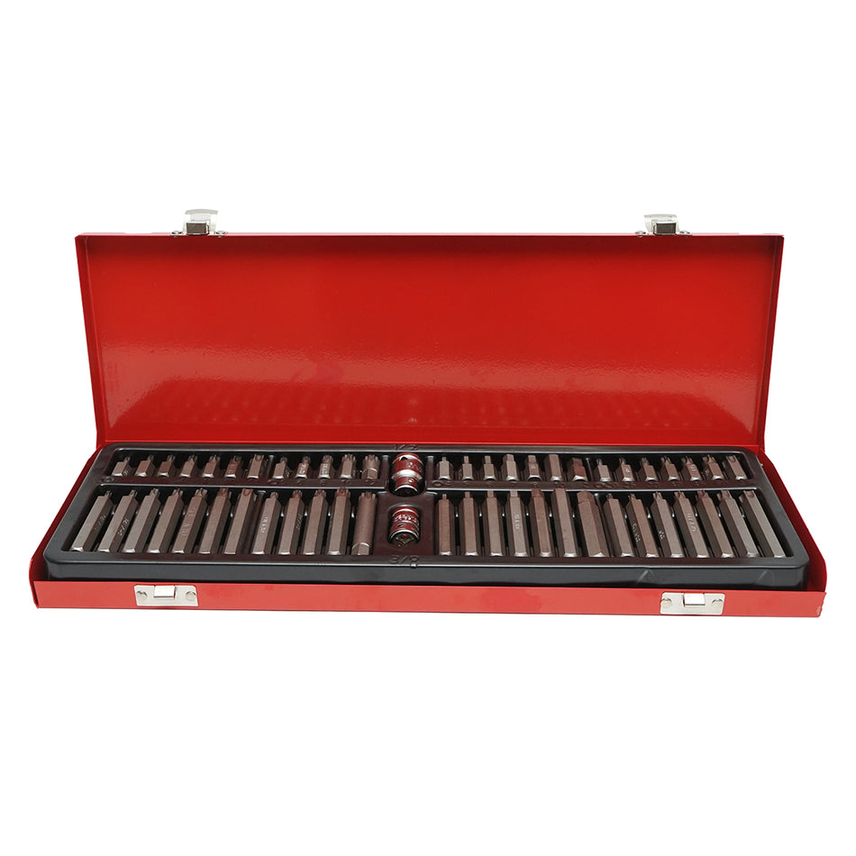 Set of 54 pieces Allen keys, Torx bits, hex and spline Breckner Germany