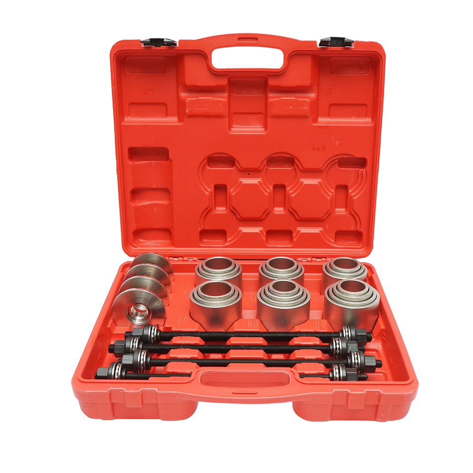 Extract press kit, assembly and disassembly of bushings, bearings 28 pieces Breckner Germany