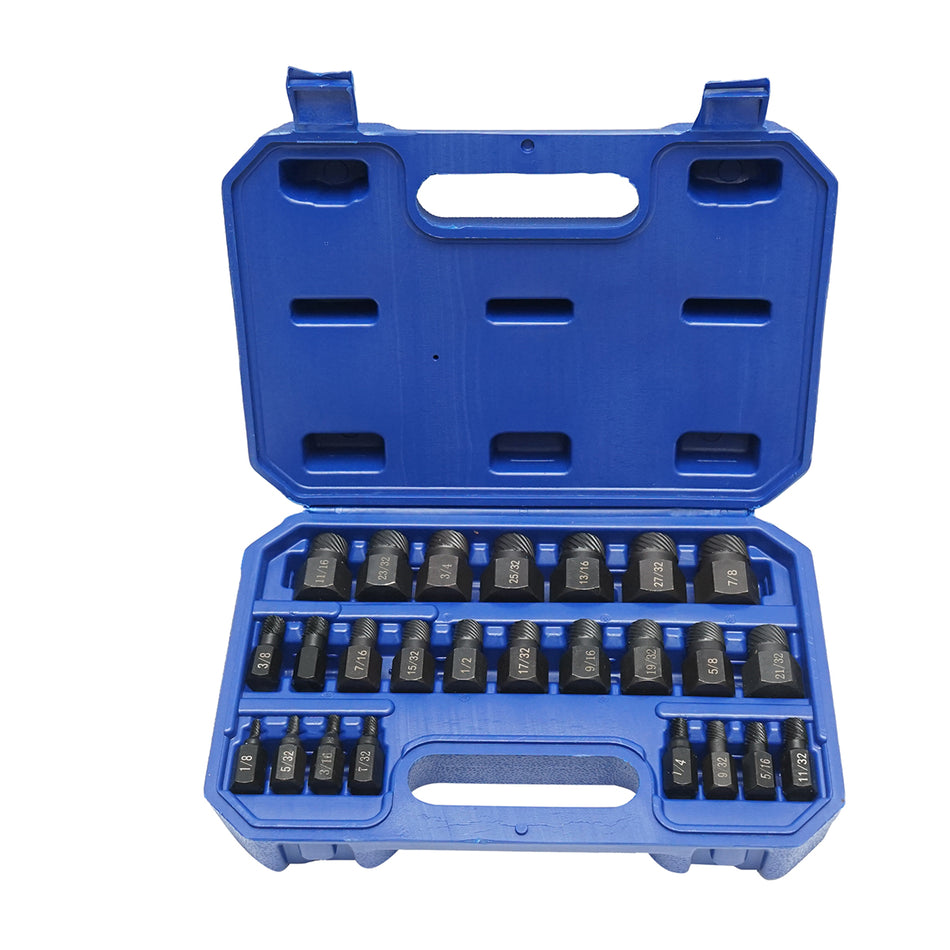 Damaged Screw and Nut Extractor Set 25 Pieces Breckner Germany