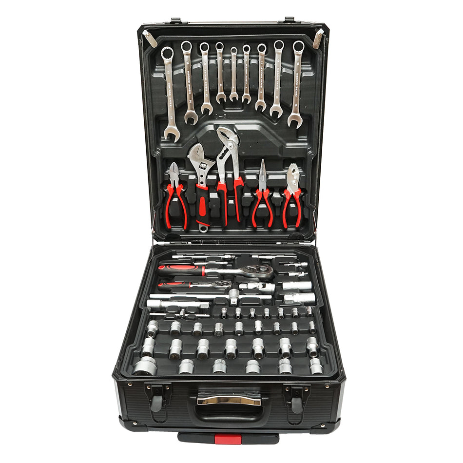 Breckner Germany 187-piece combined tool and toolkit trolley case