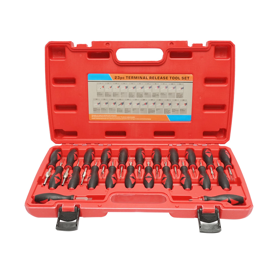 Terminal pin removal kit, connectors, automotive electrical couplings 23 pieces Breckner Germany