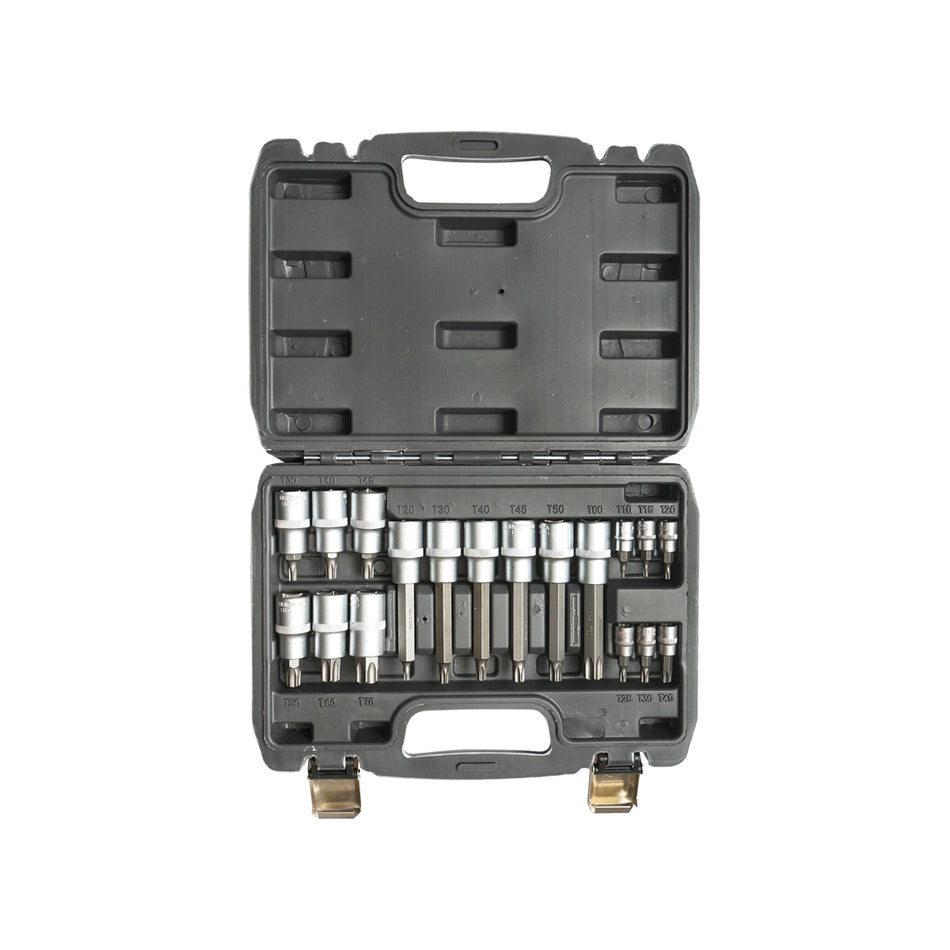 Professional Torx bit set 18 pieces Breckner Germany