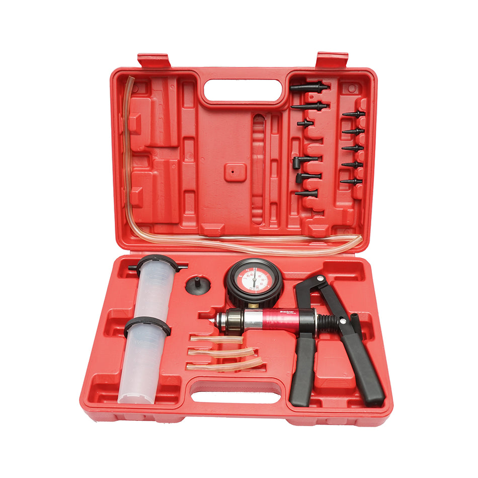 Car pump tester kit for pressure and vacuum Breckner Germany