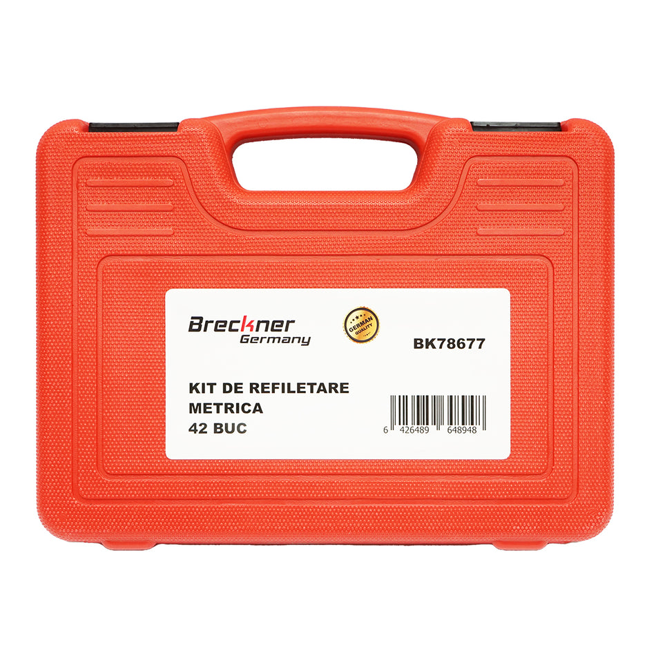 Metric Thread Repair Kit UNF and UNC 42 pieces Breckner Germany