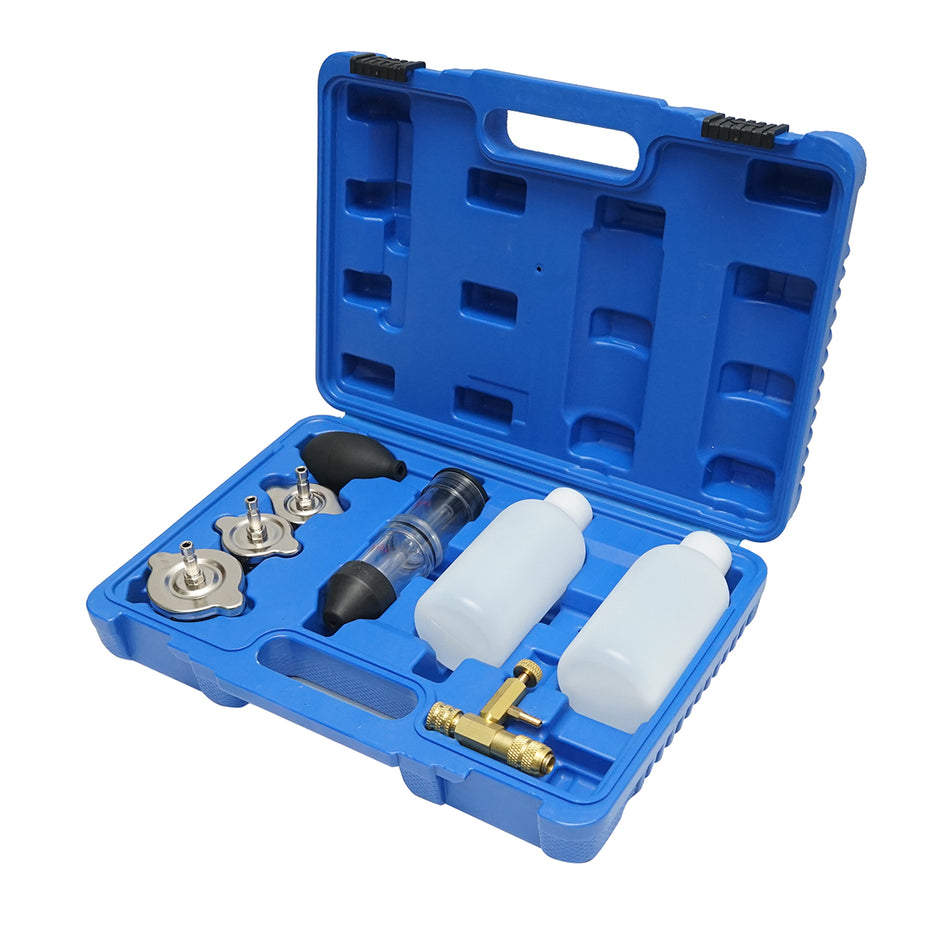 CO2 tester kit for coolant, exhaust gas detection, cylinder head gasket Breckner Germany