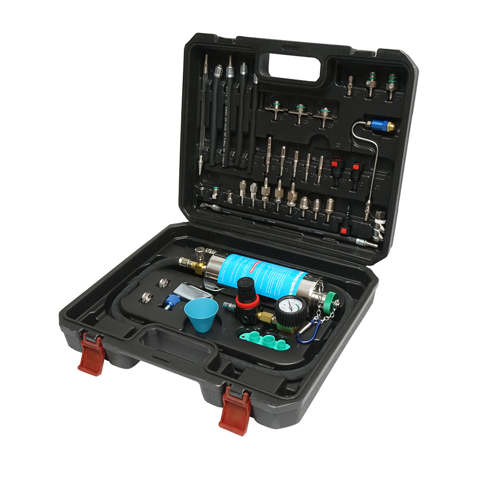 Gasoline injector cleaning kit through intake 39 pieces Breckner Germany