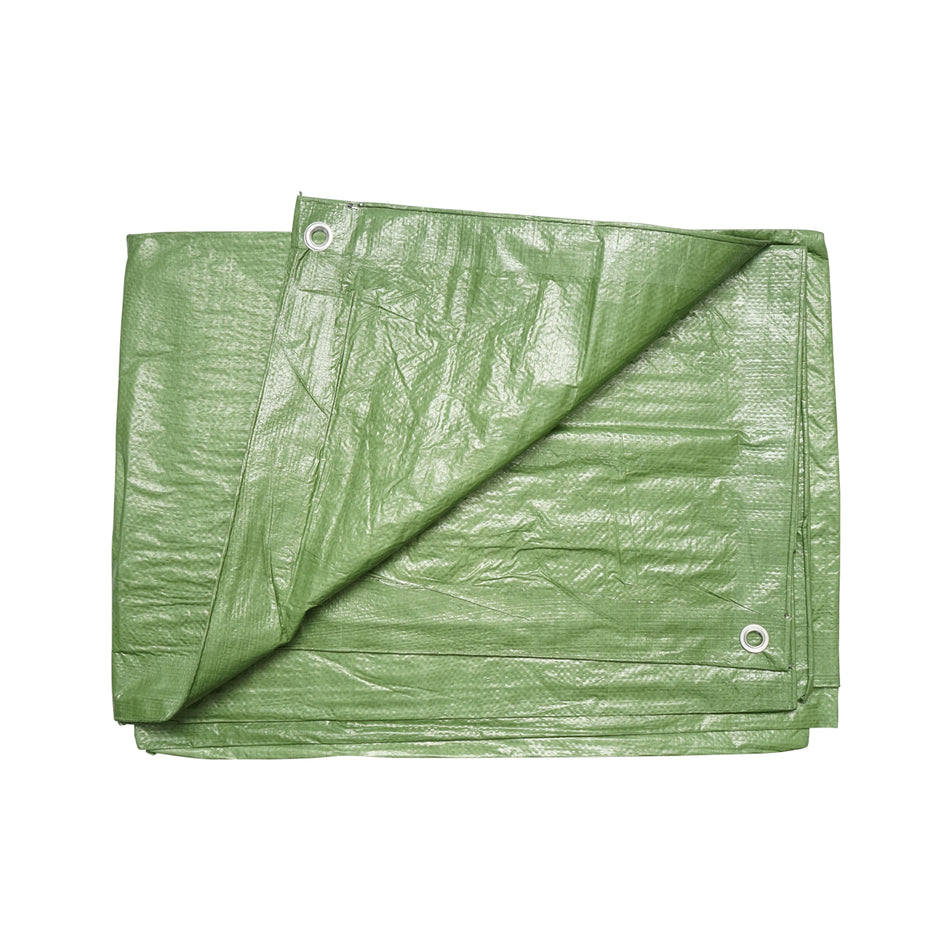 Green 100g/m2 fastening mesh tarpaulin 3x4m Breckner Germany
