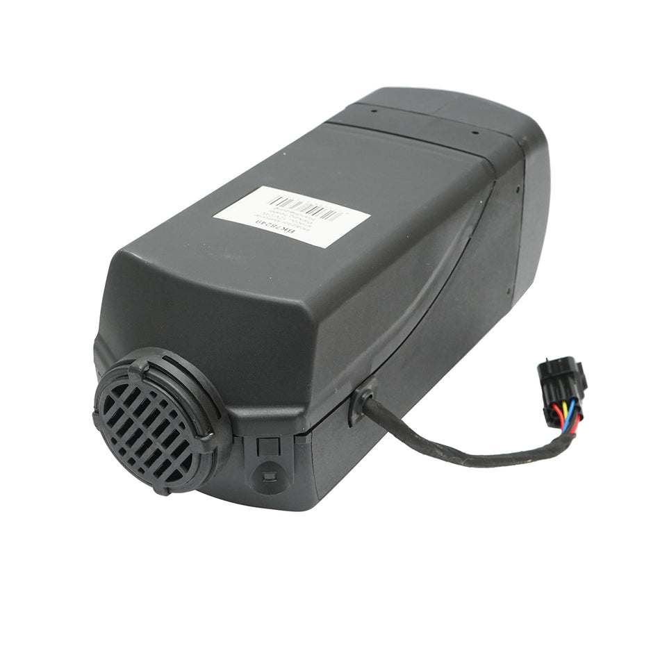 Stationary heater, sirocco 12-24V, 2KW, LCD display, with remote control and Kyocera Breckner Germany spark plug