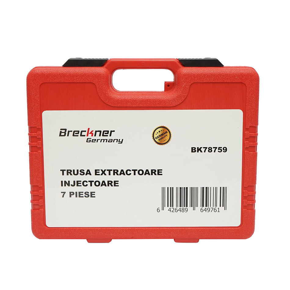 Injector extractor kit for blocked injectors for VAG TDI engines 7 pieces Breckner Germany
