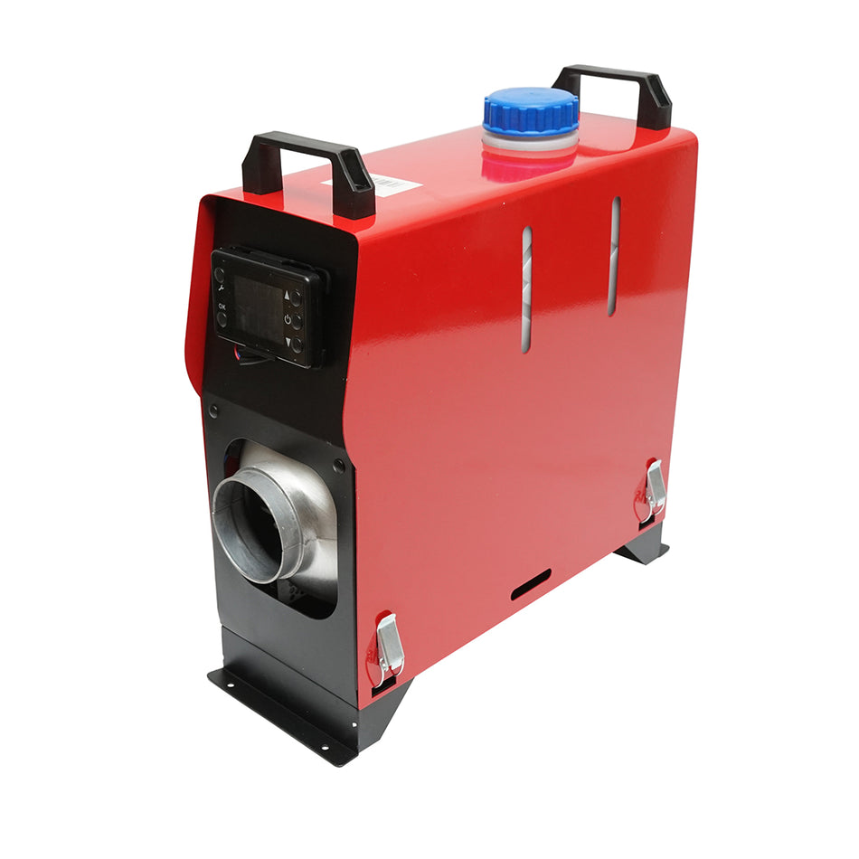 Sirocou, silent stationary heater 12/24-220V, 5KW, LCD display, with remote control and Kyocera THOR spark plug