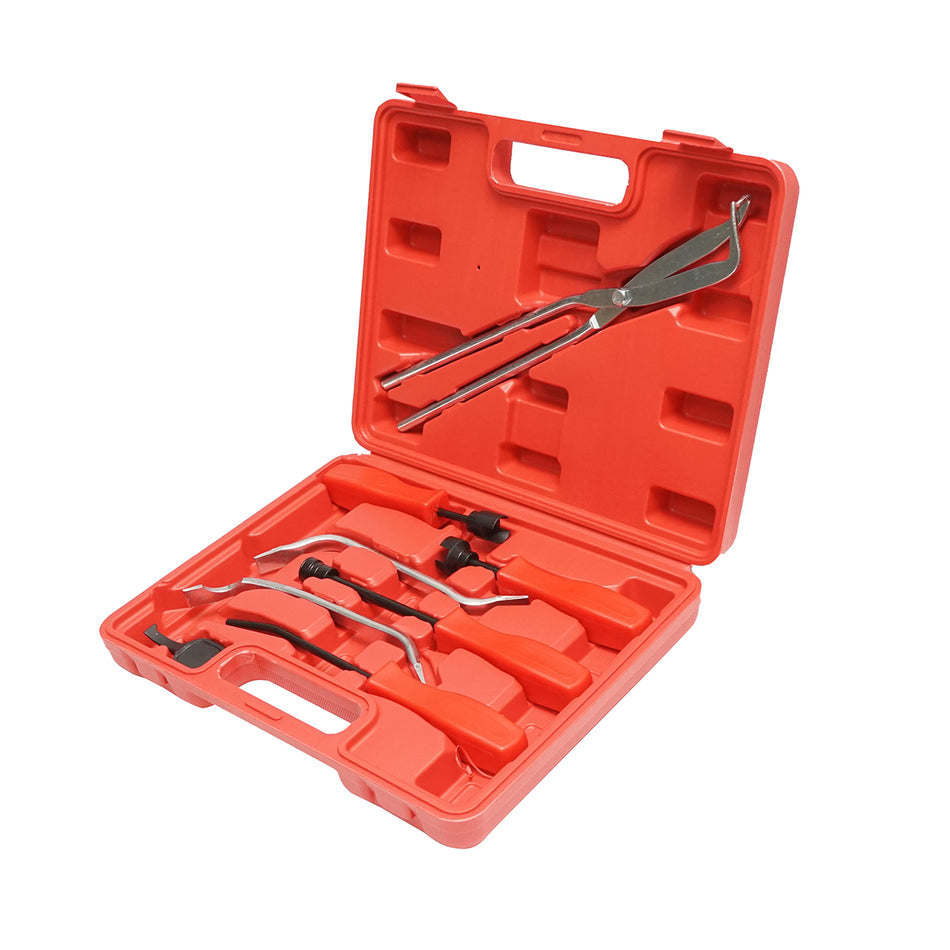 Universal brake shoe and drum assembly and disassembly kit, 8 pieces Breckner Germany