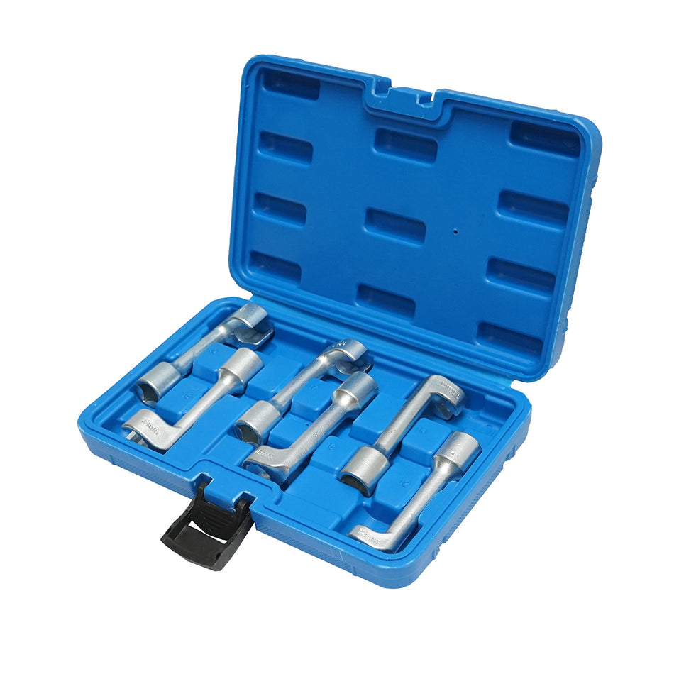 Tubular socket set for injectors, pipes 12, 14, 16, 17, 18, 19mm Breckner Germany