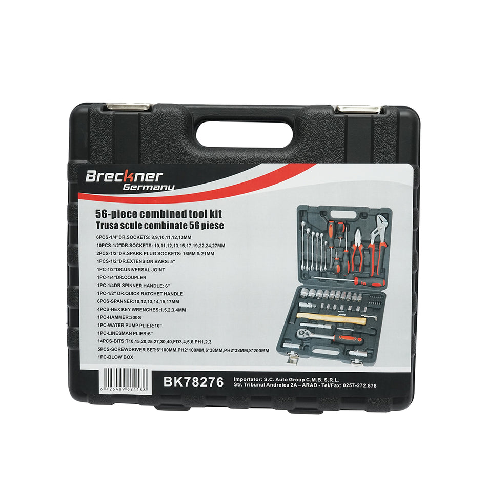 Set of 56 combined tools Breckner Germany