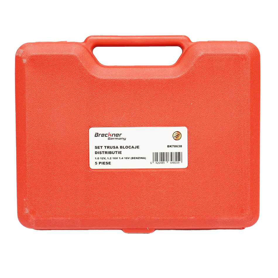 Timing lock and distribution fixing kit OPEL 1.0 12V, 1.2 16V, 1.4 16V petrol 5 pieces Breckner Germany