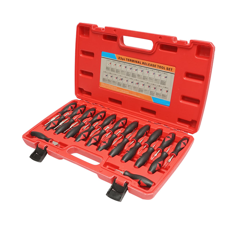 Terminal pin removal kit, connectors, automotive electrical couplings 23 pieces Breckner Germany