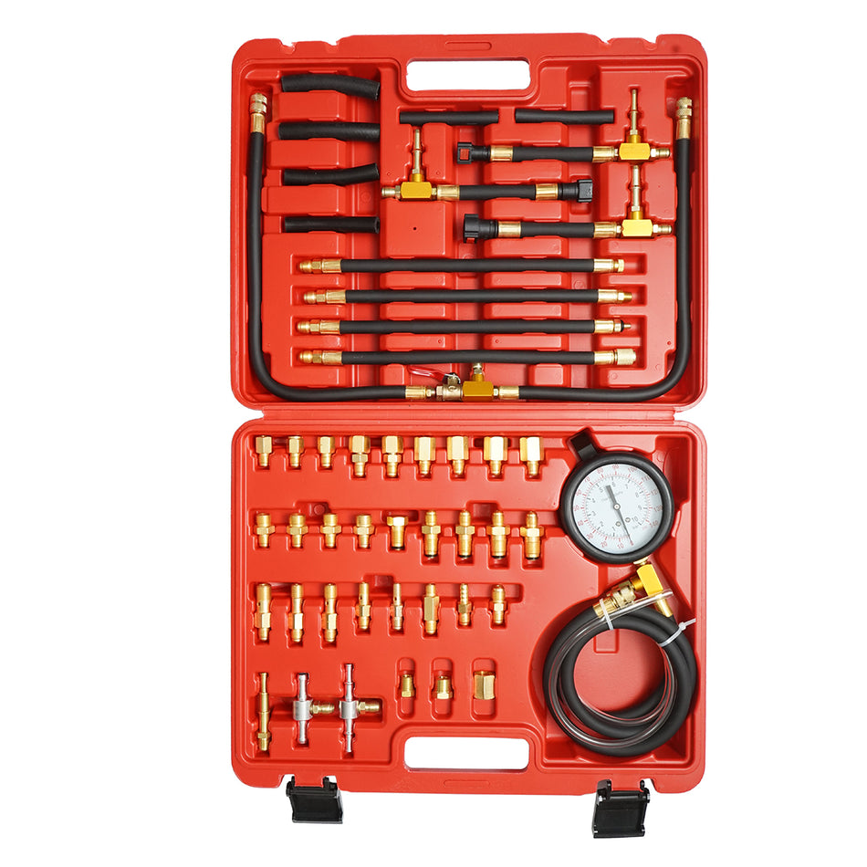 Pressure tester kit for gasoline injection system 0-10 bar Breckner Germany